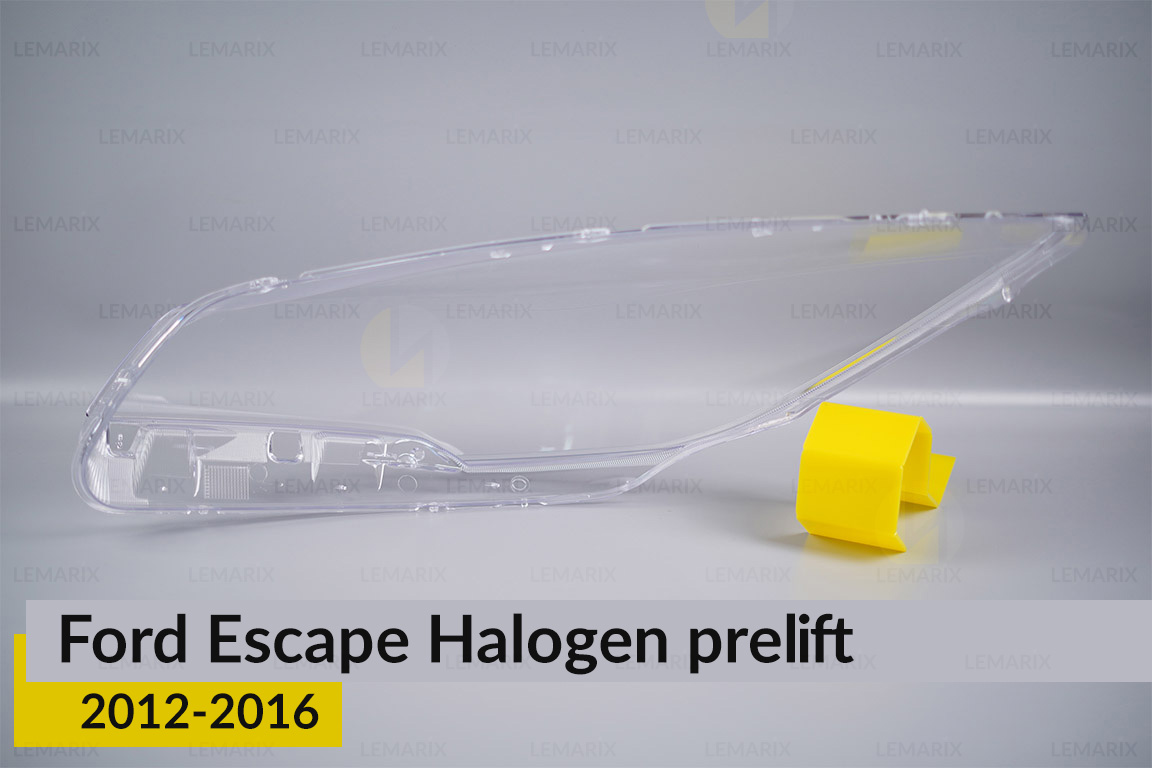 Скло фари Ford Escape Halogen (2012-2016) дорест праве