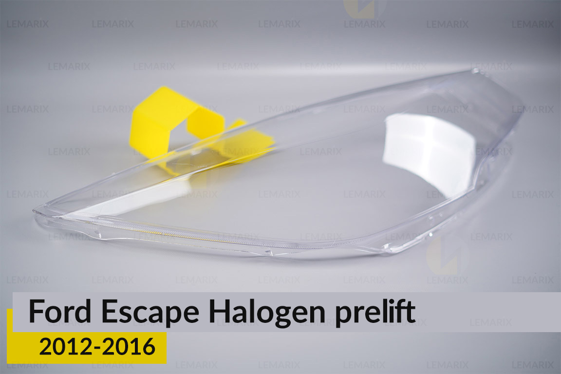 Скло фари Ford Escape Halogen (2012-2016) дорест праве