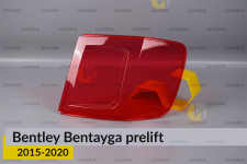 Скло заднього ліхтаря зовнішнє в крилі Bentley Bentayga (2015-2020) дорест праве