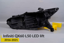 Корпус фари Infiniti QX60 L50 LED (2016-2021) рест лівий