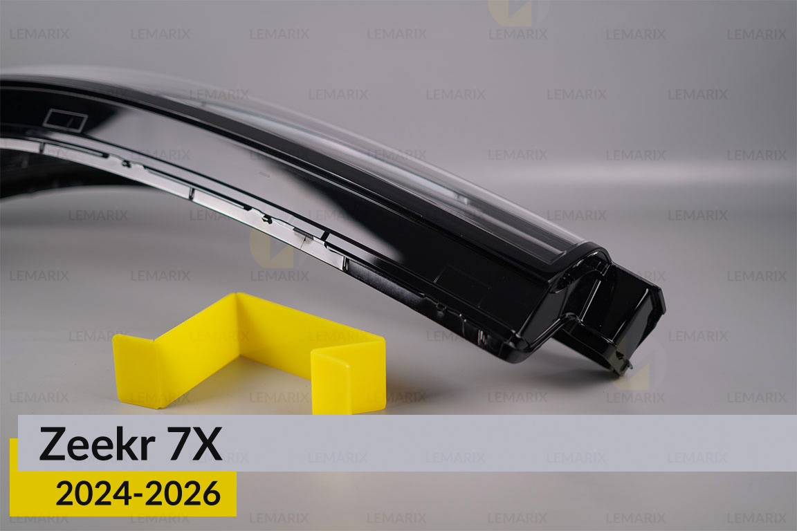 Скло фари Zeekr 7X (2024-2026) ліве