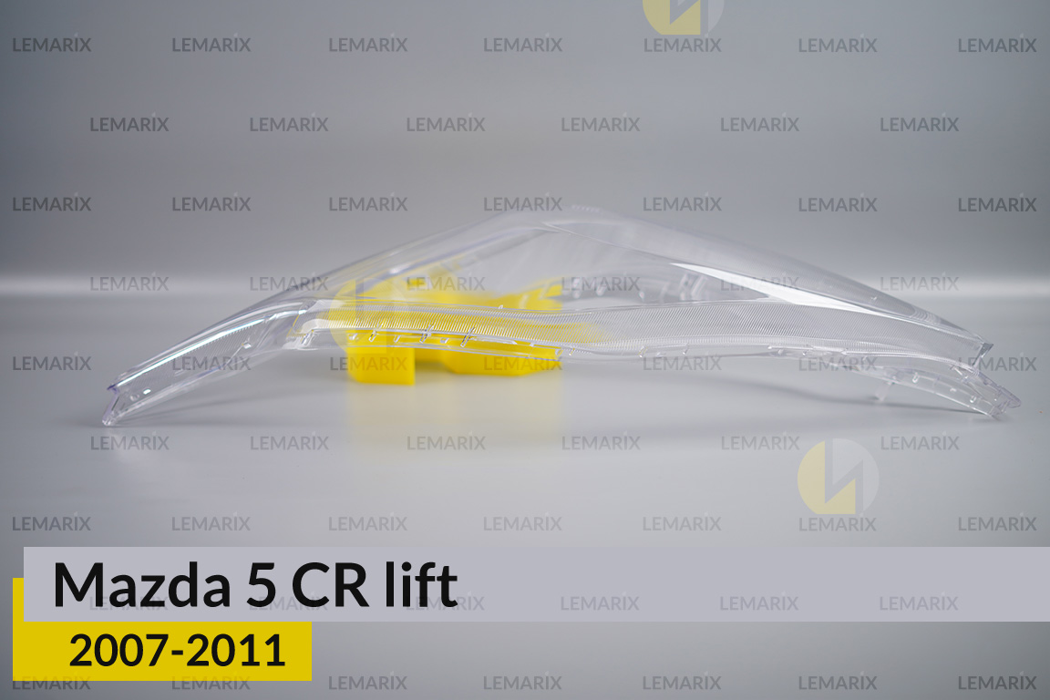 Скло фари Mazda 5 CR (2007-2011) рест ліве