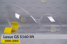Стекло фары Lexus GS S160 (2000-2005) рест правое