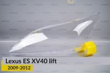 Скло фари Lexus ES XV40 (2009-2012) рест ліве