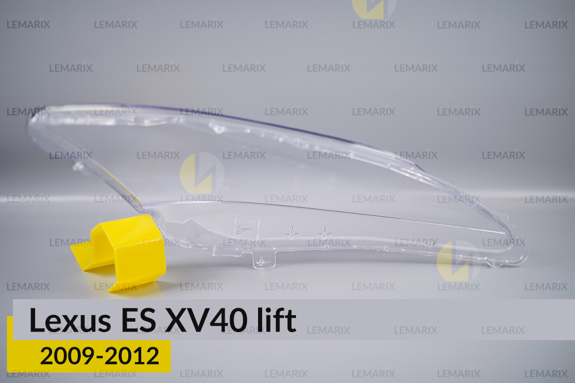 Скло фари Lexus ES XV40 (2009-2012) рест ліве