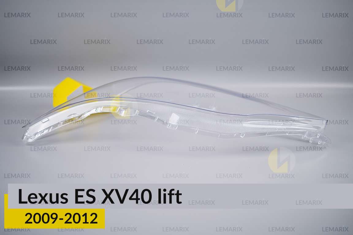 Скло фари Lexus ES XV40 (2009-2012) рест ліве