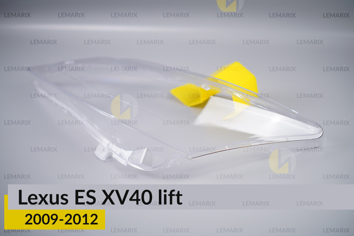Скло фари Lexus ES XV40 (2009-2012) рест ліве
