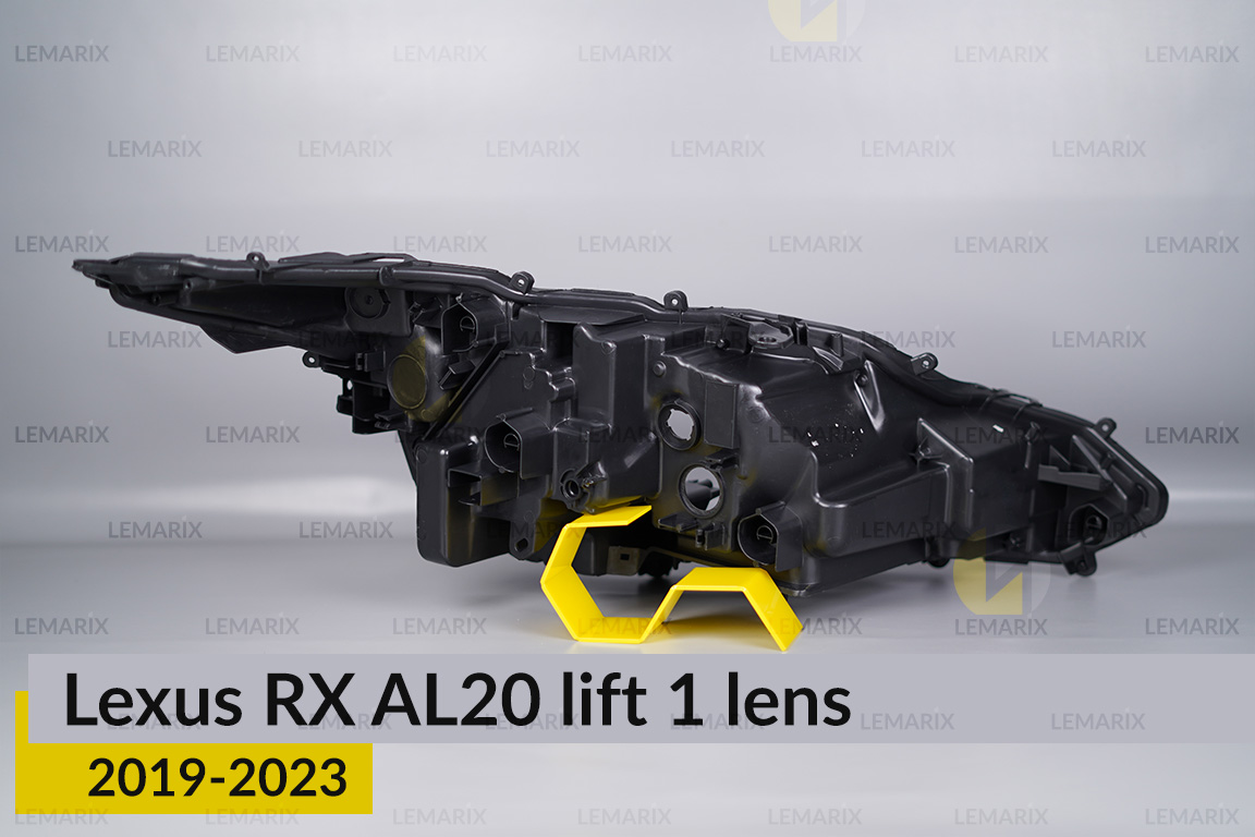 Корпус фари Lexus RX AL20 1 лінза (2019-2023) рест лівий