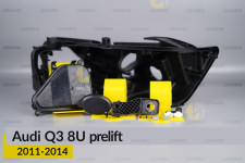 Сервисный комплект корпуса фар Audi Q3 8U (2011-2014) дорест правый