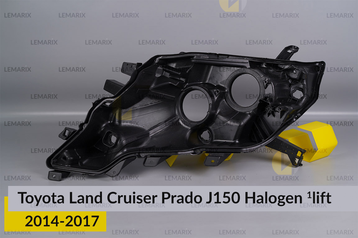 Корпус фари Toyota Land Cruiser Prado J150 Halogen (2014-2017) 1 рест лівий