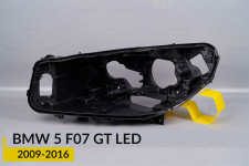 Корпус фары BMW 5 F07 GT LED (2009-2016) левый