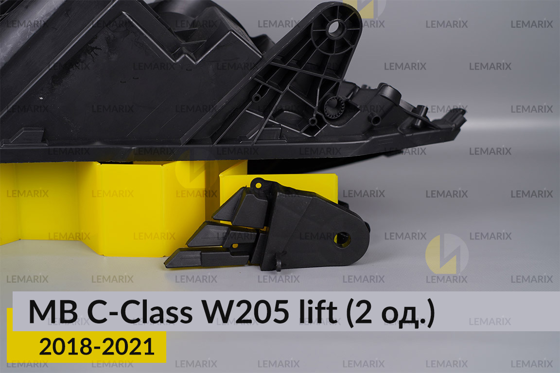 Ремкомплект кріплення корпуса фар Mercedes-Benz C-Class W205 (2018-2021) рест лівий – 2 од.