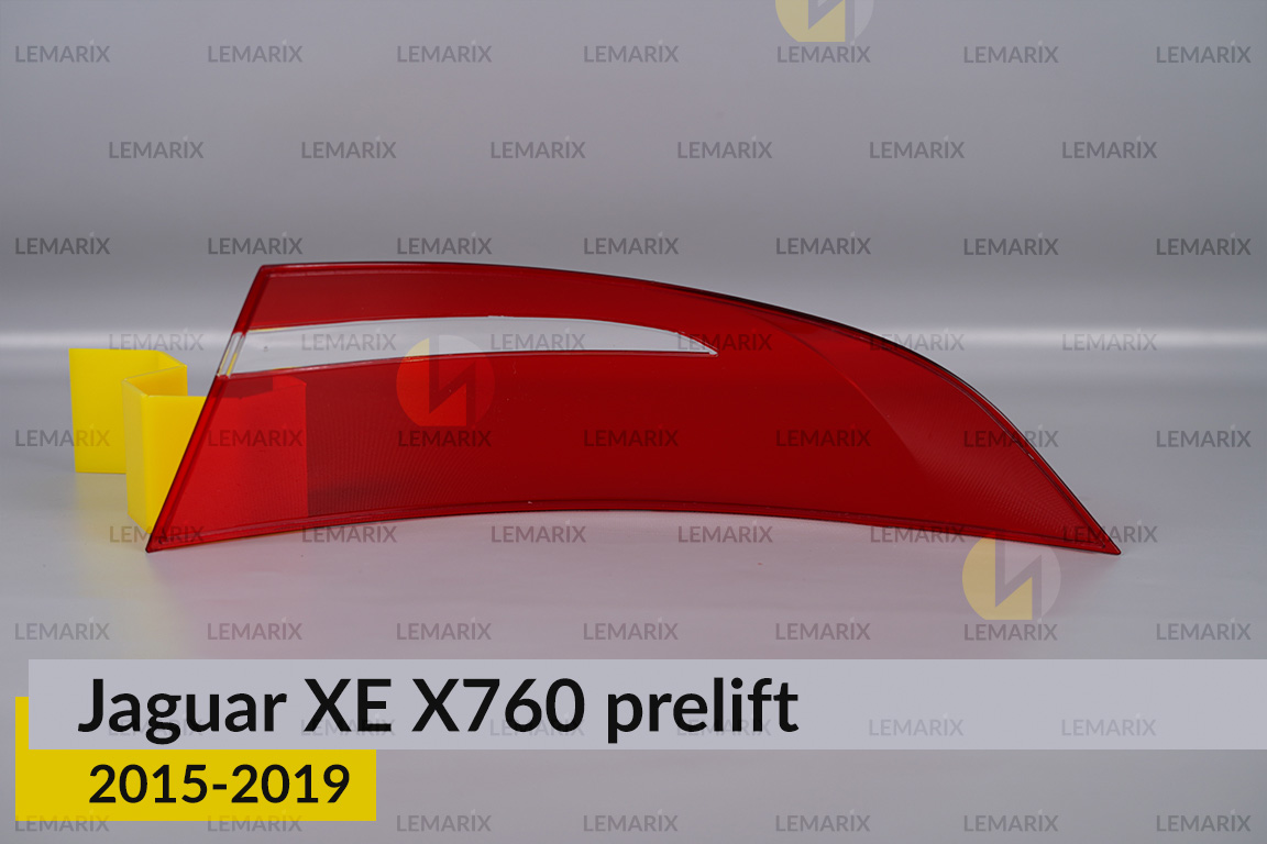 Скло заднього ліхтаря зовнішнє в крилі Jaguar XE X760 (2015-2019) дорест ліве