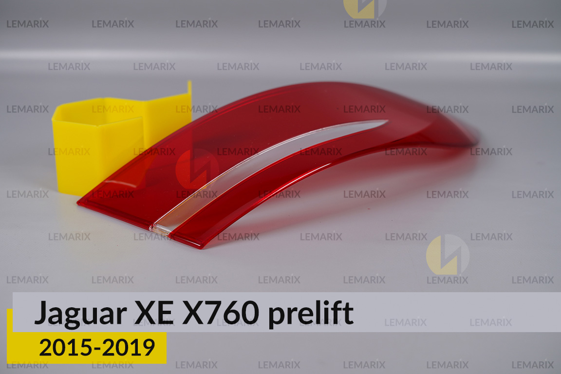 Скло заднього ліхтаря зовнішнє в крилі Jaguar XE X760 (2015-2019) дорест ліве