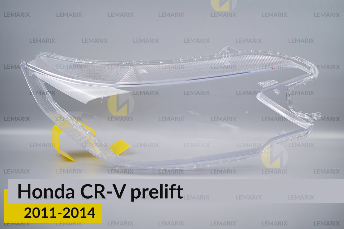 Скло фари Honda CR-V (2011-2014) дорест праве