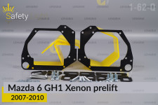 Перехідна рамка для Mazda 6 GH1 Xenon (2007-2010) дорест