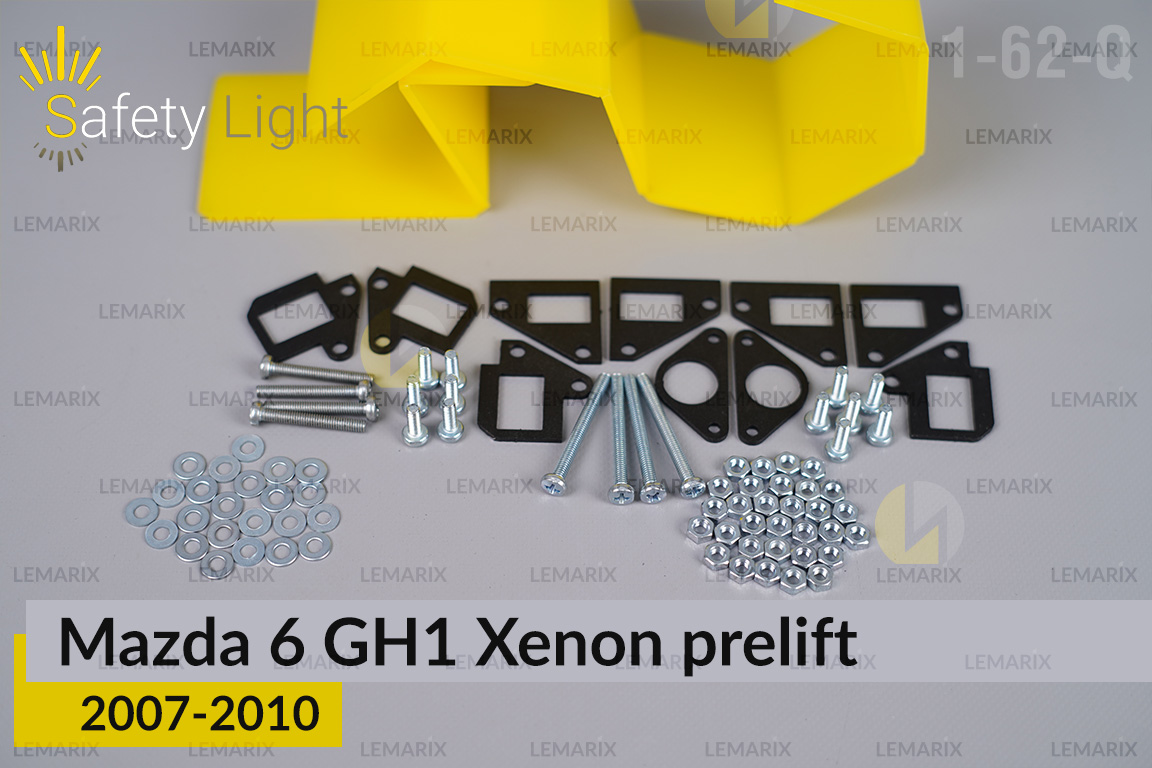 Перехідна рамка для Mazda 6 GH1 Xenon (2007-2010) дорест