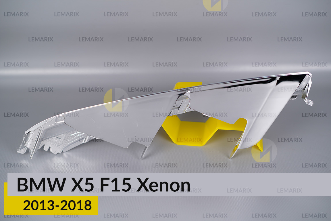 Хромована декоративна маска під світловод BMW X5 F15 Xenon (2013-2018) права