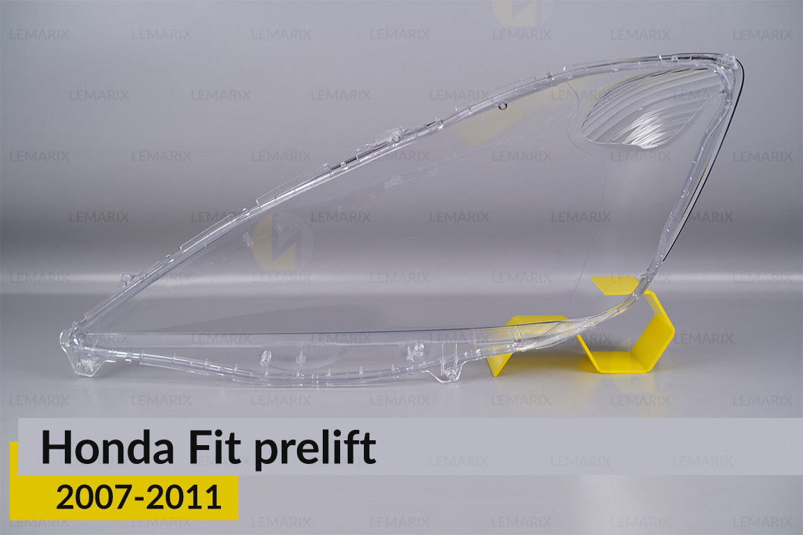 Скло фари Honda Fit (2007-2011) дорест праве