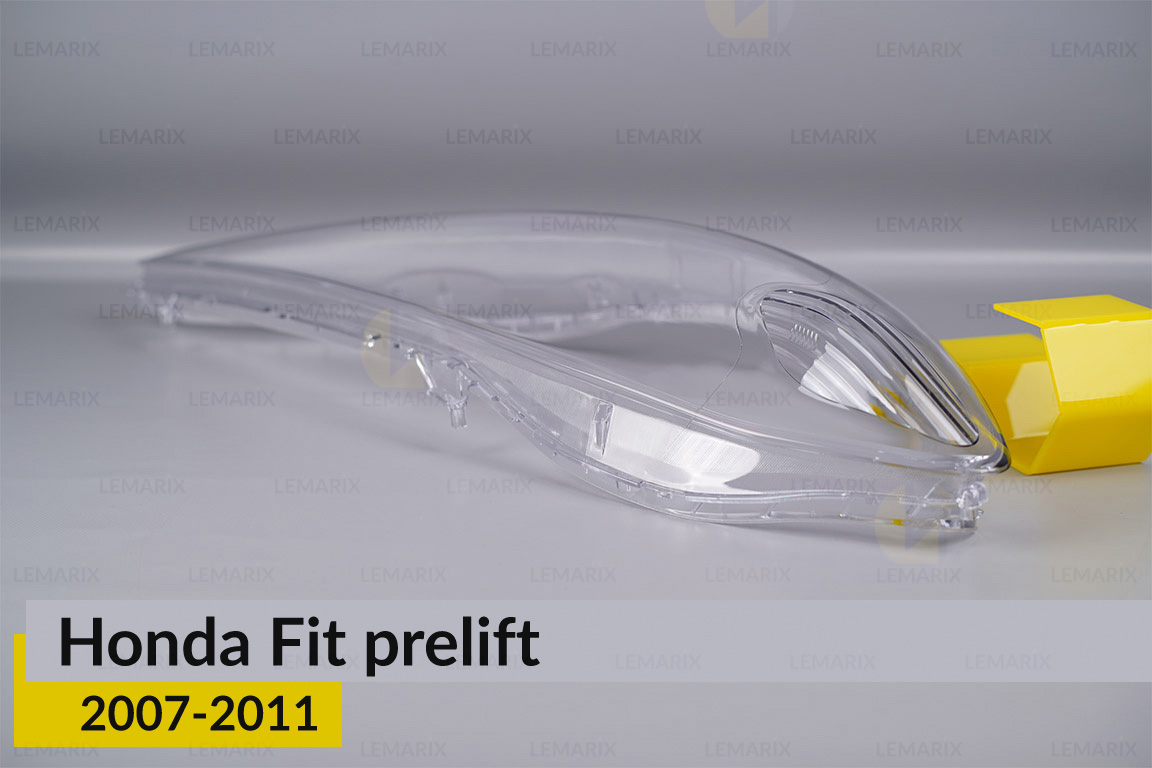 Скло фари Honda Fit (2007-2011) дорест праве