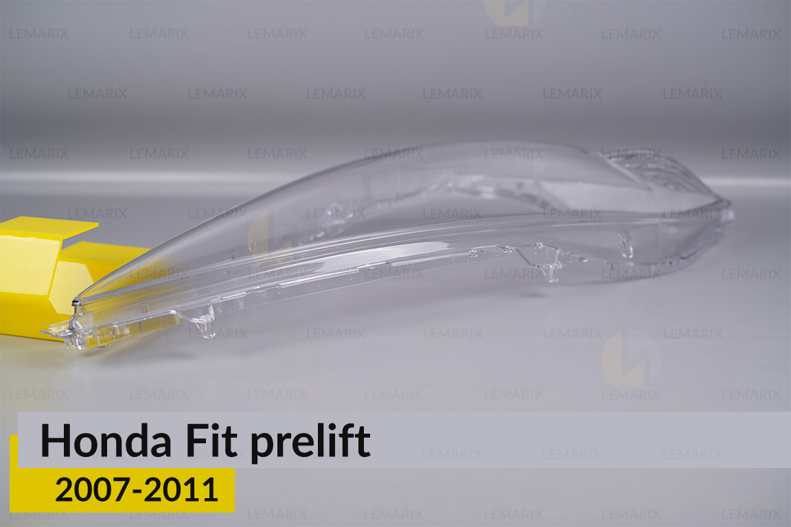 Скло фари Honda Fit (2007-2011) дорест праве