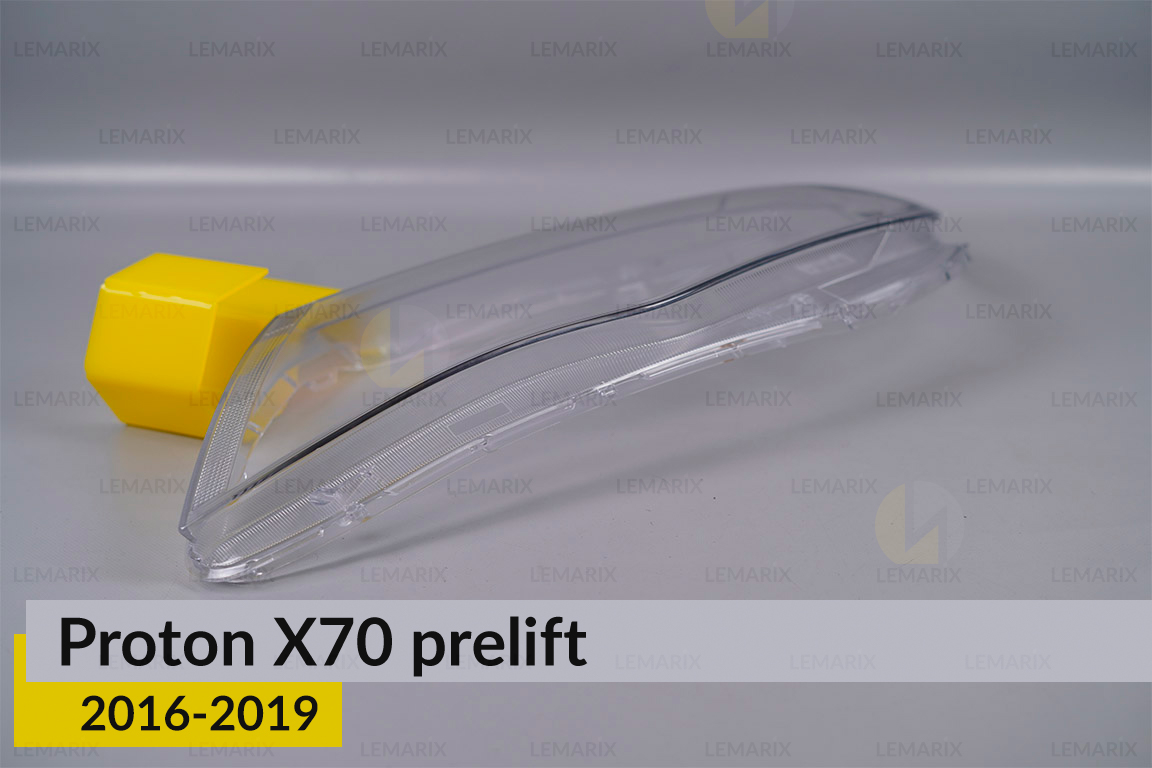Скло фари Proton X70 (2016-2019) дорест ліве