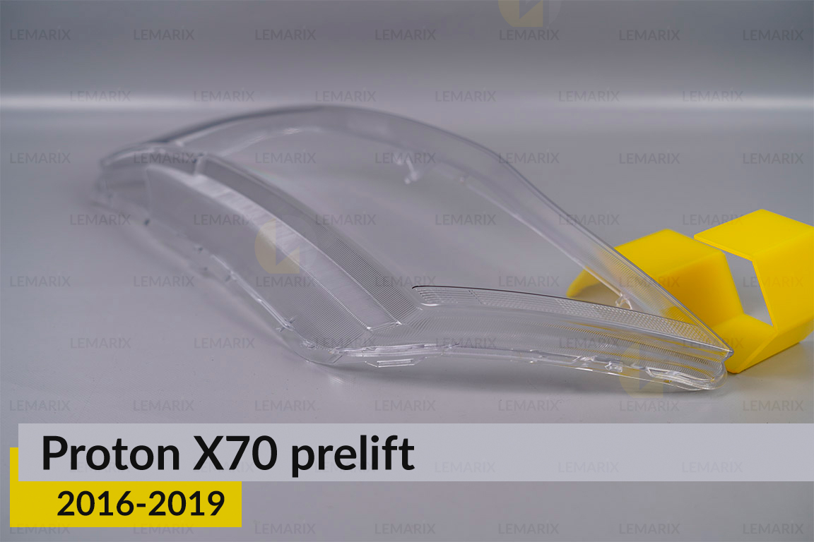 Скло фари Proton X70 (2016-2019) дорест ліве