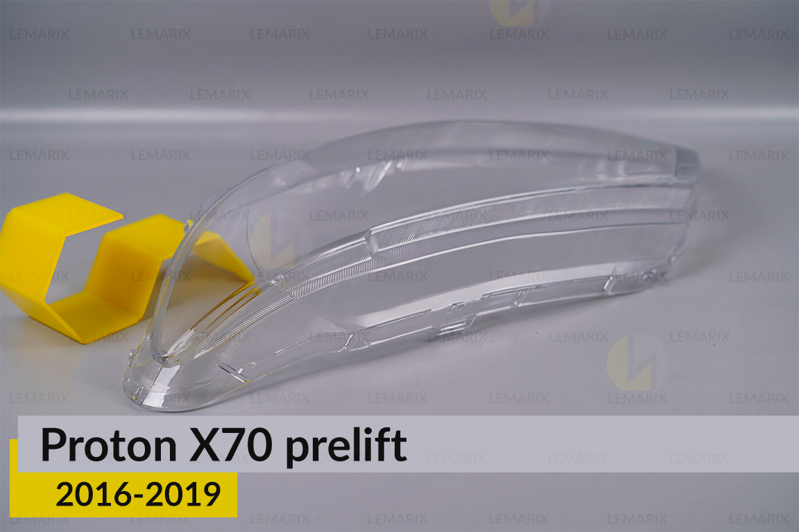 Скло фари Proton X70 (2016-2019) дорест ліве
