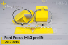 Переходная рамка для Ford Focus Mk3 (2010-2015) дорест
