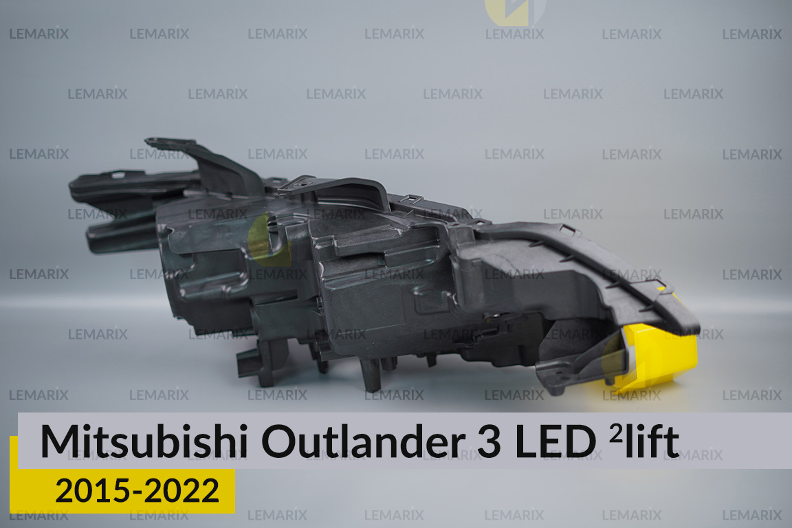 Корпус фари Mitsubishi Outlander 3 LED (2015-2022) 2 рест лівий