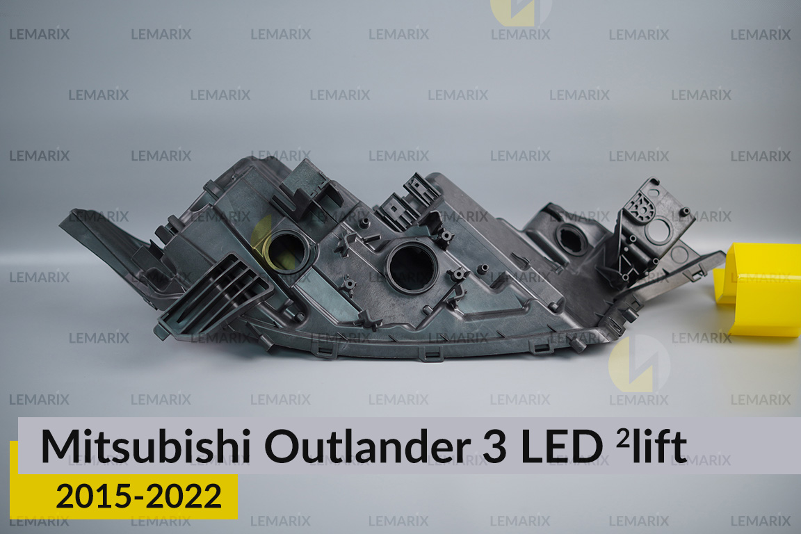 Корпус фари Mitsubishi Outlander 3 LED (2015-2022) 2 рест лівий
