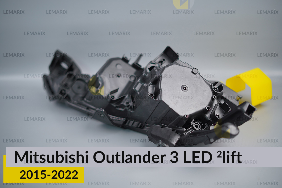 Корпус фари Mitsubishi Outlander 3 LED (2015-2022) 2 рест лівий