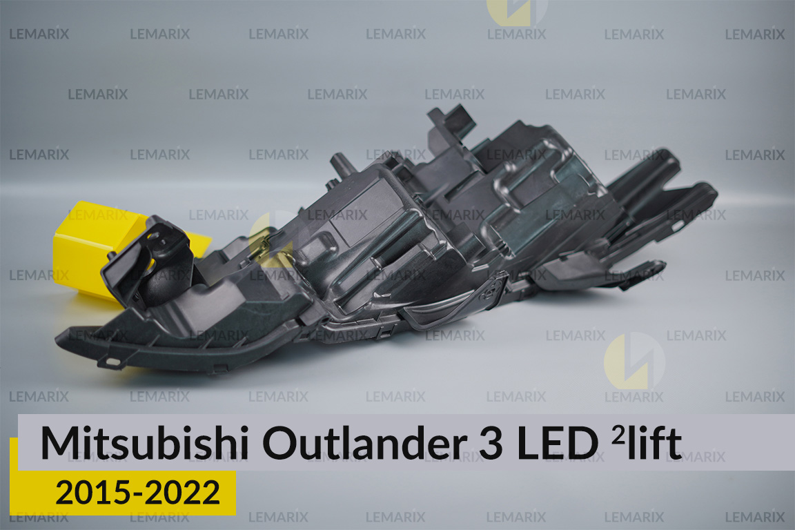 Корпус фари Mitsubishi Outlander 3 LED (2015-2022) 2 рест лівий
