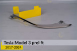 Хромована декоративна маска верхня Tesla Model 3 (2017-2024) дорест права