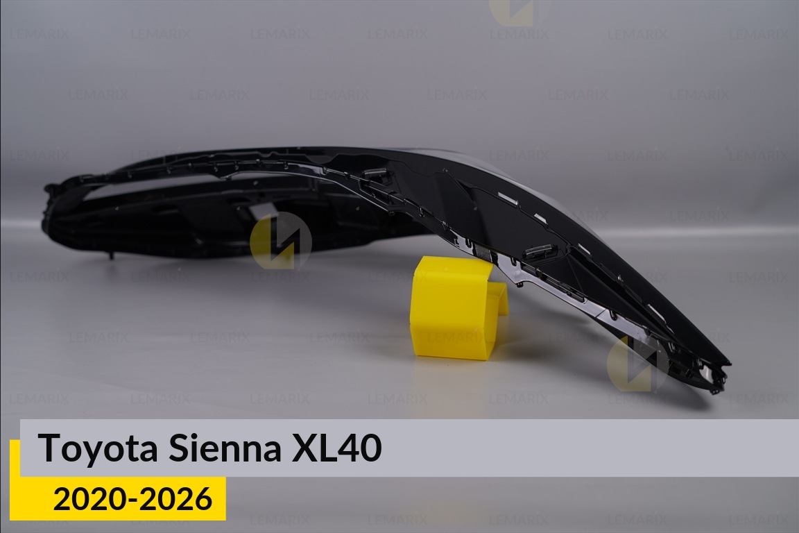 Скло фари Toyota Sienna XL40 (2020-2026) праве