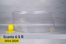 Стекло фары Scania 6 S R (2016-2026) правое