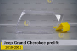 Скло фари Jeep Grand Cherokee (2010-2013) дорест ліве