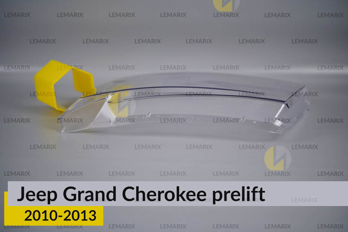 Скло фари Jeep Grand Cherokee (2010-2013) дорест ліве