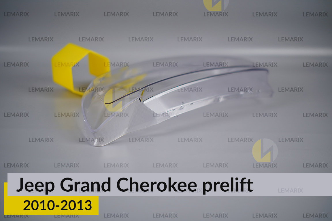 Скло фари Jeep Grand Cherokee (2010-2013) дорест ліве