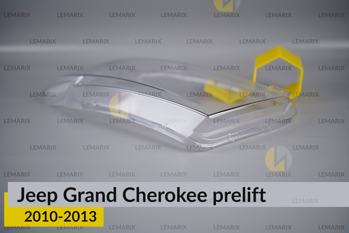 Скло фари Jeep Grand Cherokee (2010-2013) дорест ліве