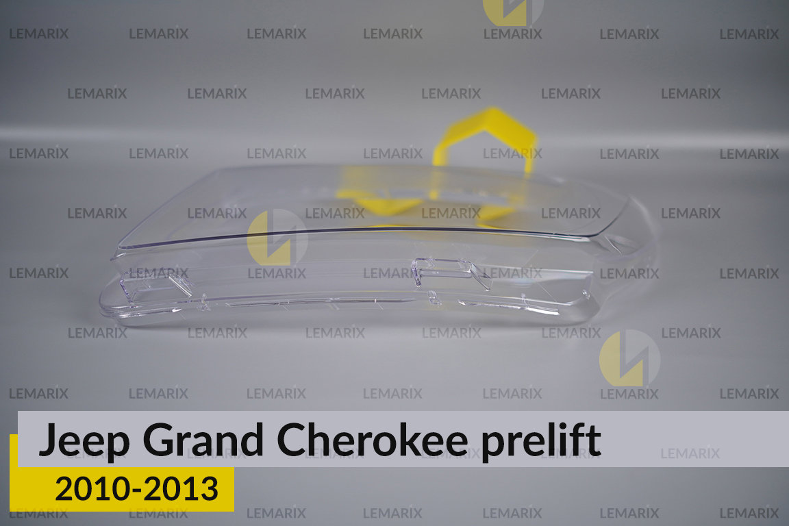Скло фари Jeep Grand Cherokee (2010-2013) дорест ліве