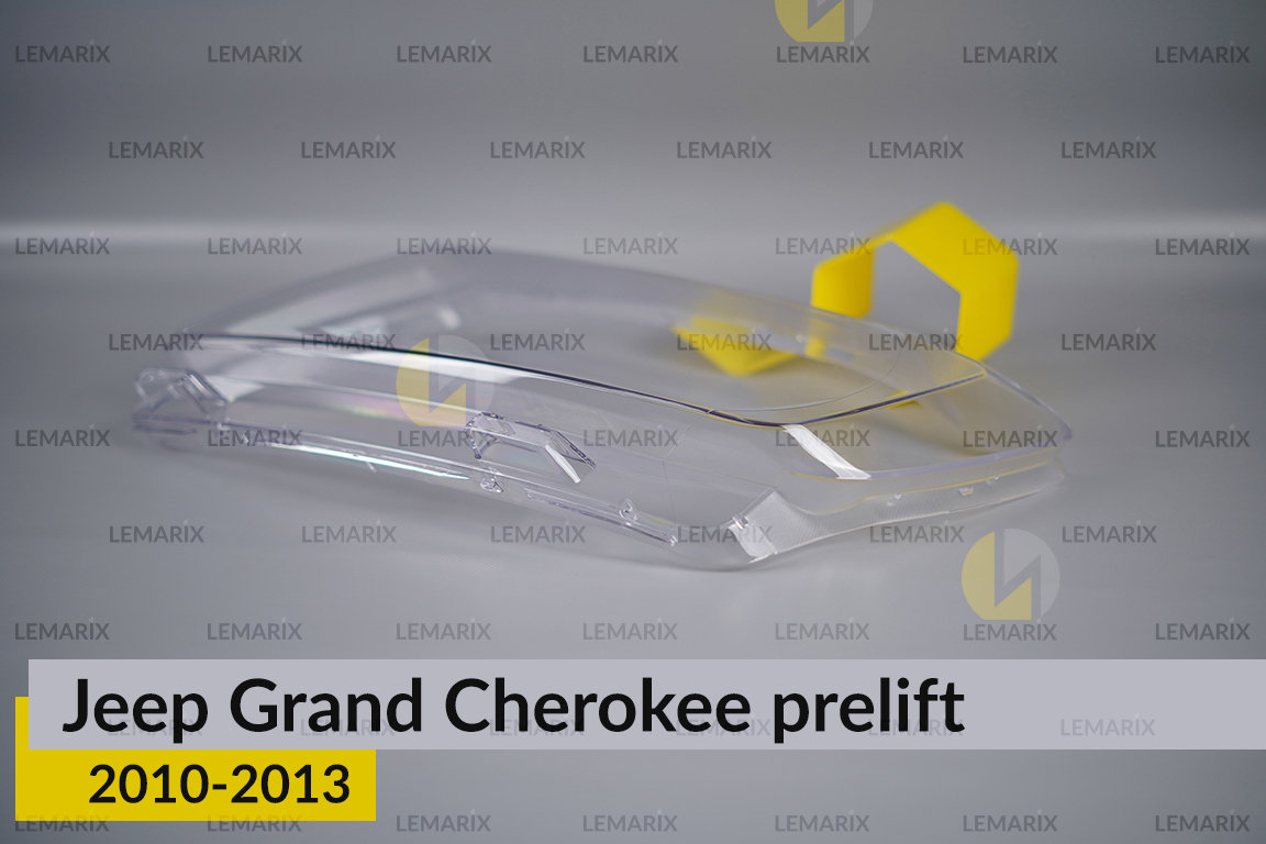 Скло фари Jeep Grand Cherokee (2010-2013) дорест ліве