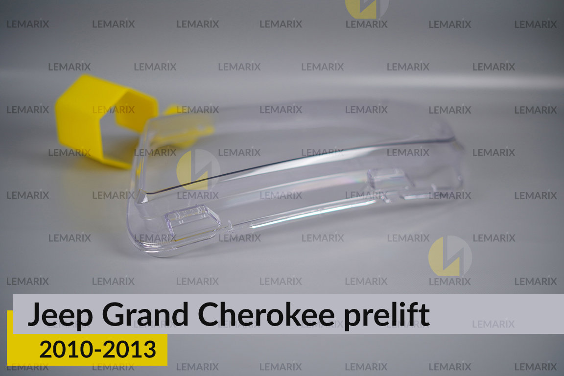 Скло фари Jeep Grand Cherokee (2010-2013) дорест ліве