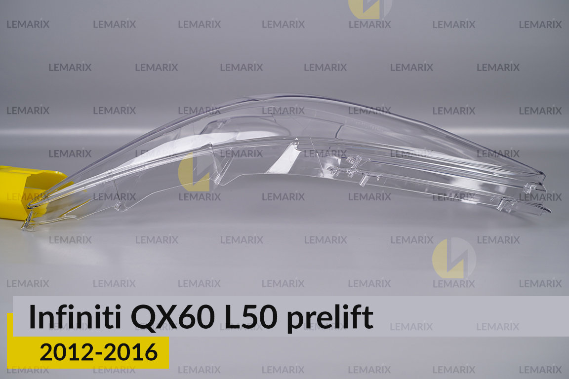 Скло фари Infiniti QX60 L50 (2012-2016) дорест ліве