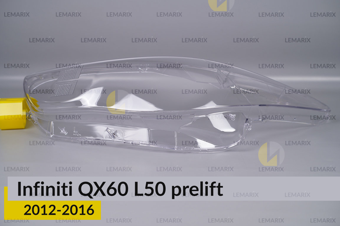 Скло фари Infiniti QX60 L50 (2012-2016) дорест ліве
