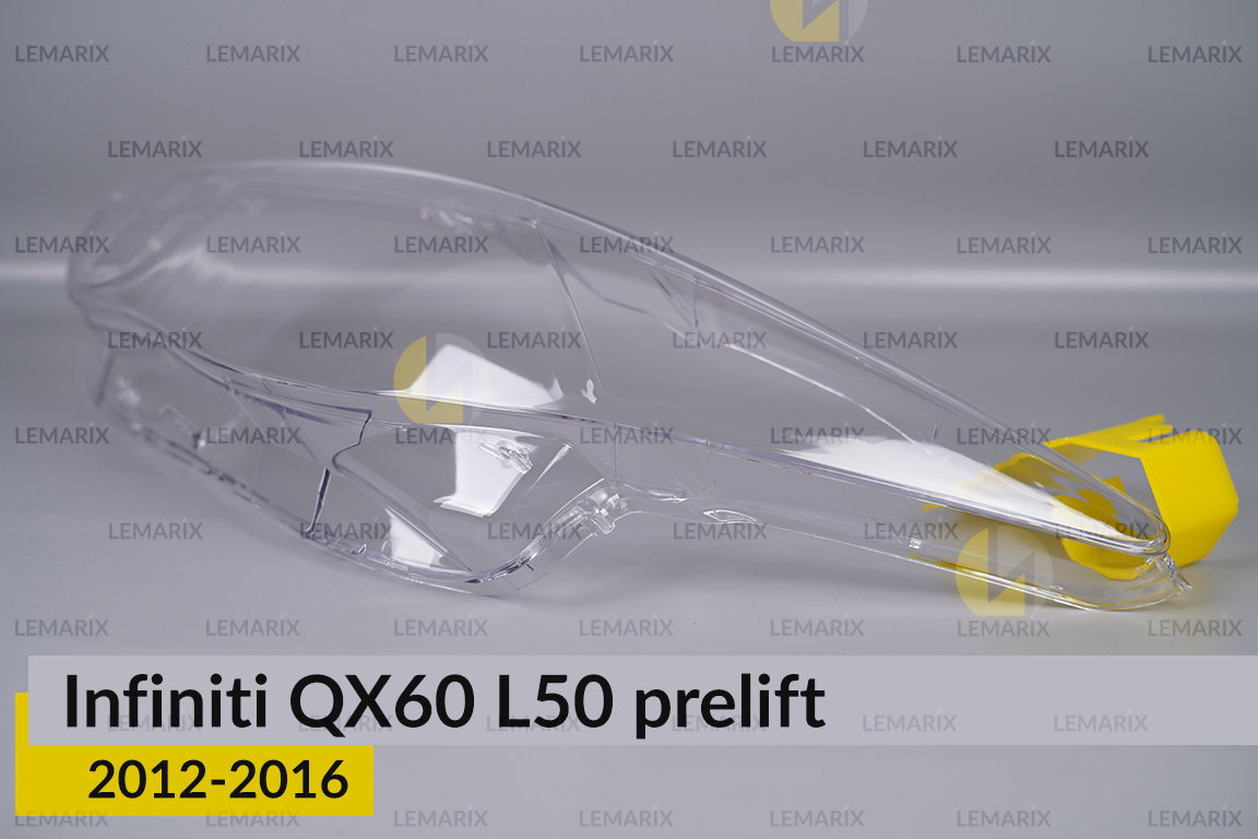 Скло фари Infiniti QX60 L50 (2012-2016) дорест ліве