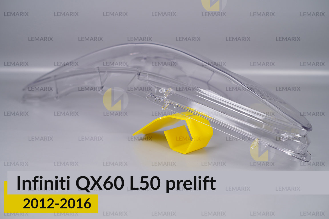 Скло фари Infiniti QX60 L50 (2012-2016) дорест ліве