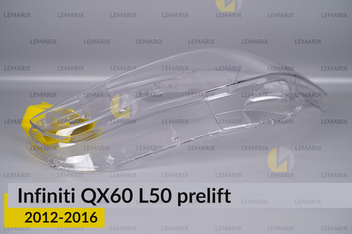 Скло фари Infiniti QX60 L50 (2012-2016) дорест ліве