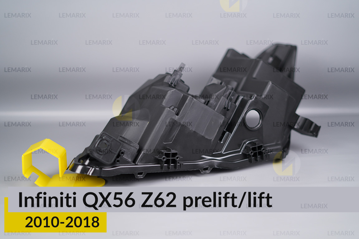 Корпус фари Infiniti QX56 Z62 (2010-2018) дорест/рест правий