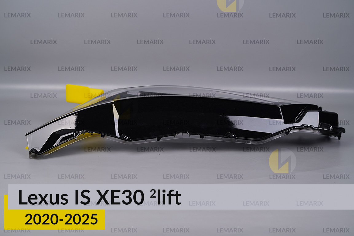 Скло фари Lexus IS XE30 (2020-2026) 2 рест ліве